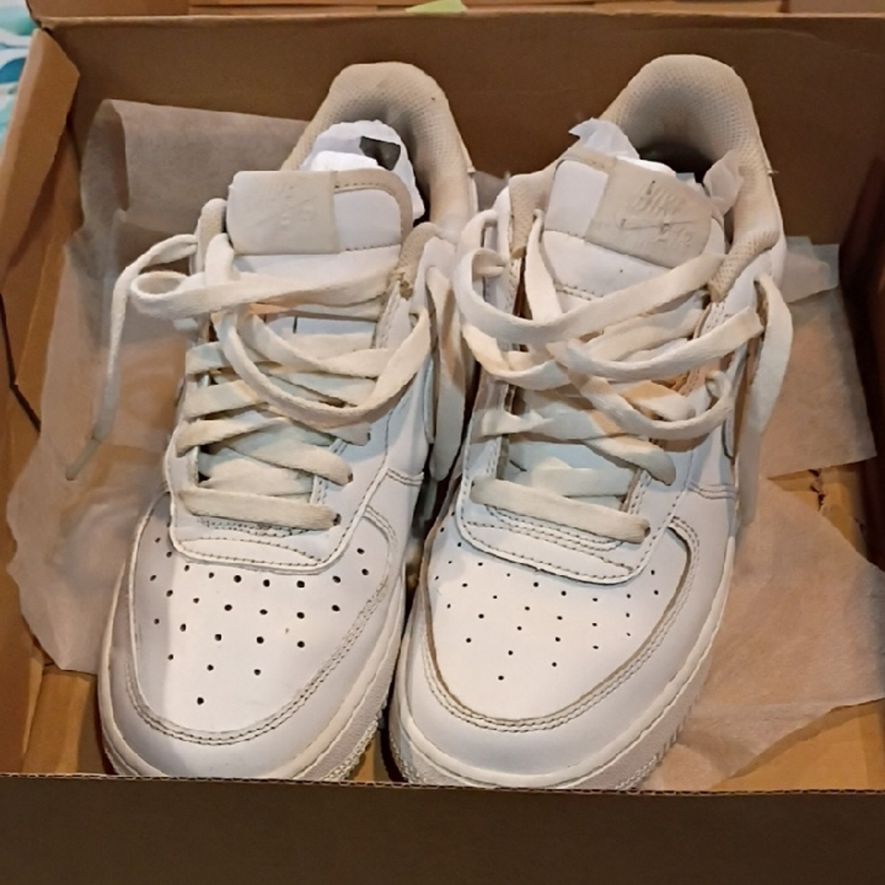 Nike White Athletic Shoes